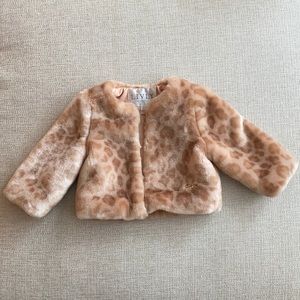 Pink leopard jacket